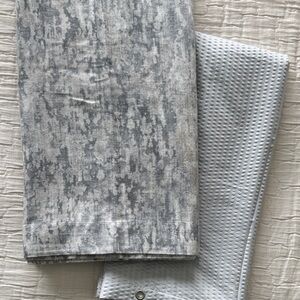 2 pc Shower Curtain Set includes Shower Curtain and Mildew Resistant Liner